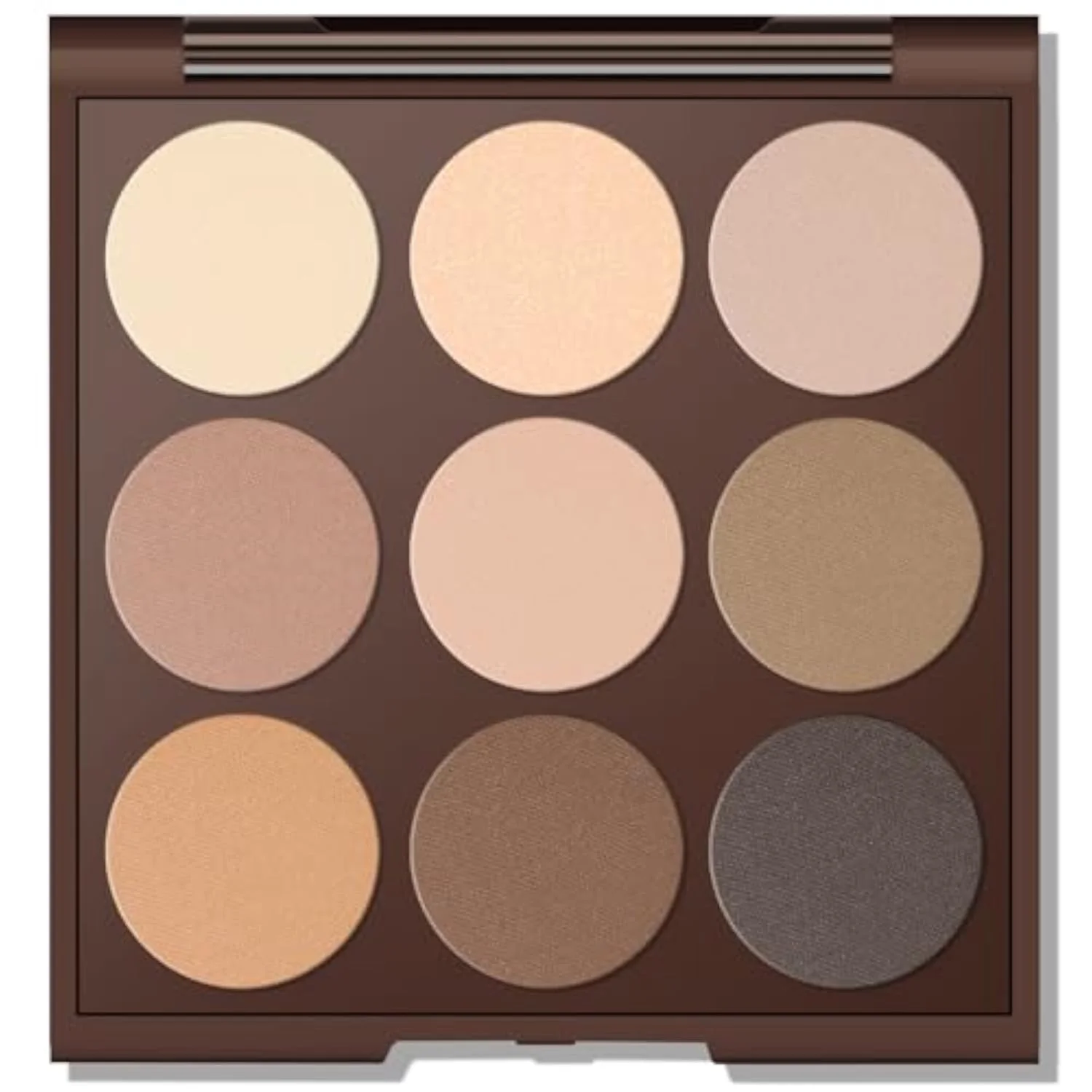 Neutral Eyeshadow Palette, Nude Eyeshadow Palette, Matte Eye Shadow Makeup Palette with Mirror, Long-Lasting Wear, Vegan, Cruelty-Free - 0.5oz (Nude Matte)