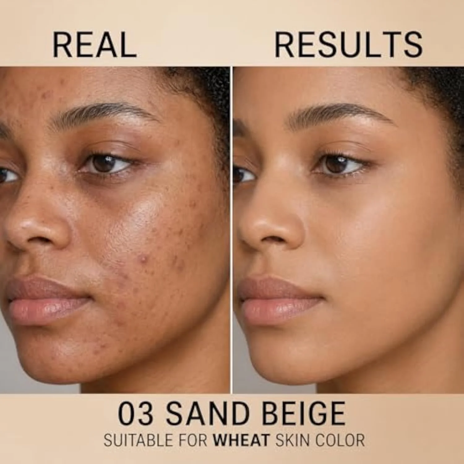 CC Cream, Redness Correcting Foundation, Oil Control Tinted CC Cream Natural Matte, Long Lasting Light to Medium Coverage, Flawless Smooth Finish for Normal to Oily Tan Skin
