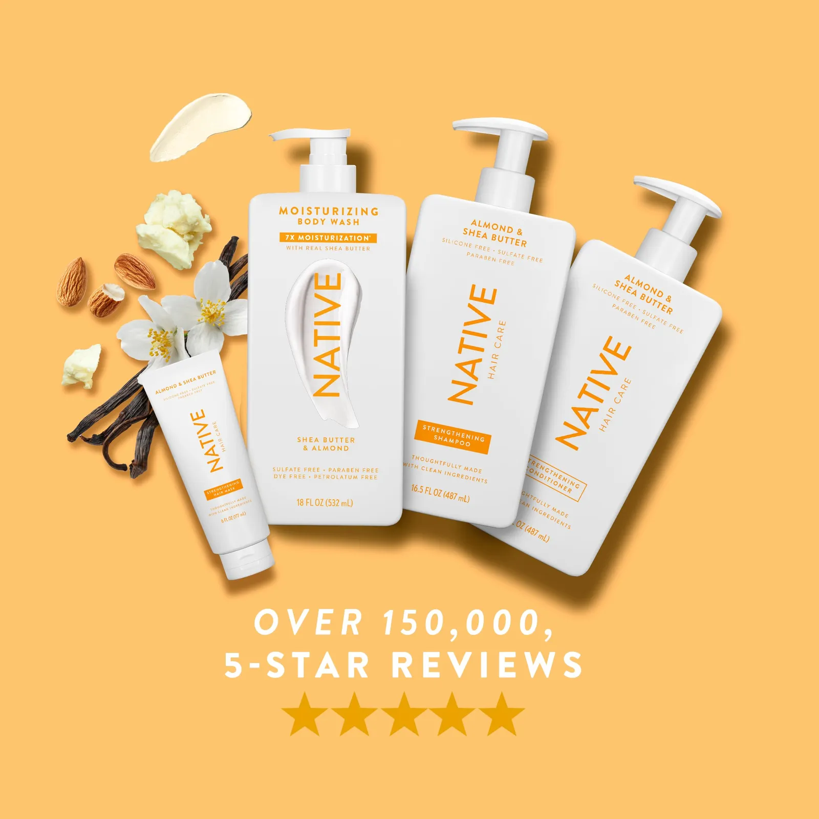 Shea Butter & Almond Body Wash
