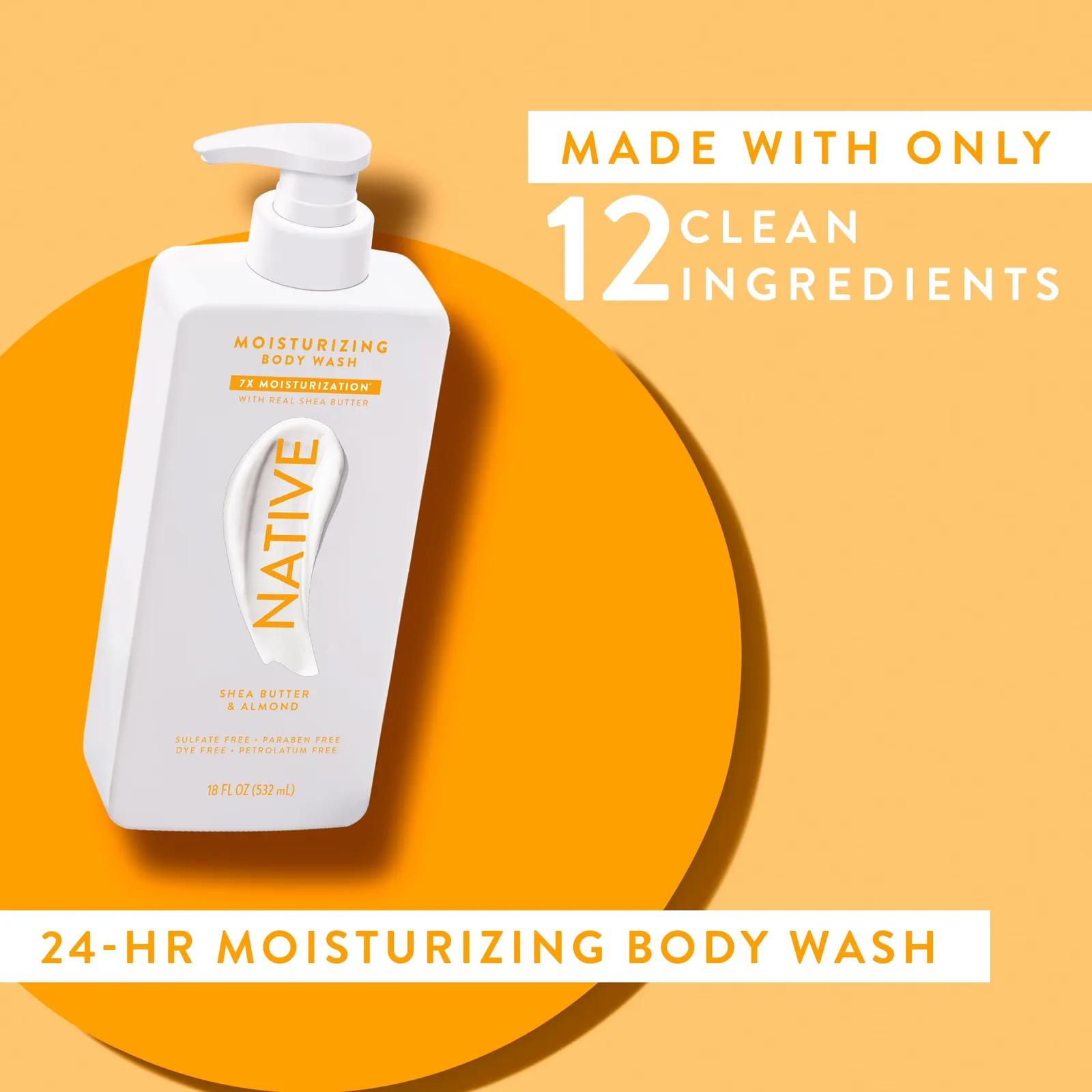 Shea Butter & Almond Body Wash