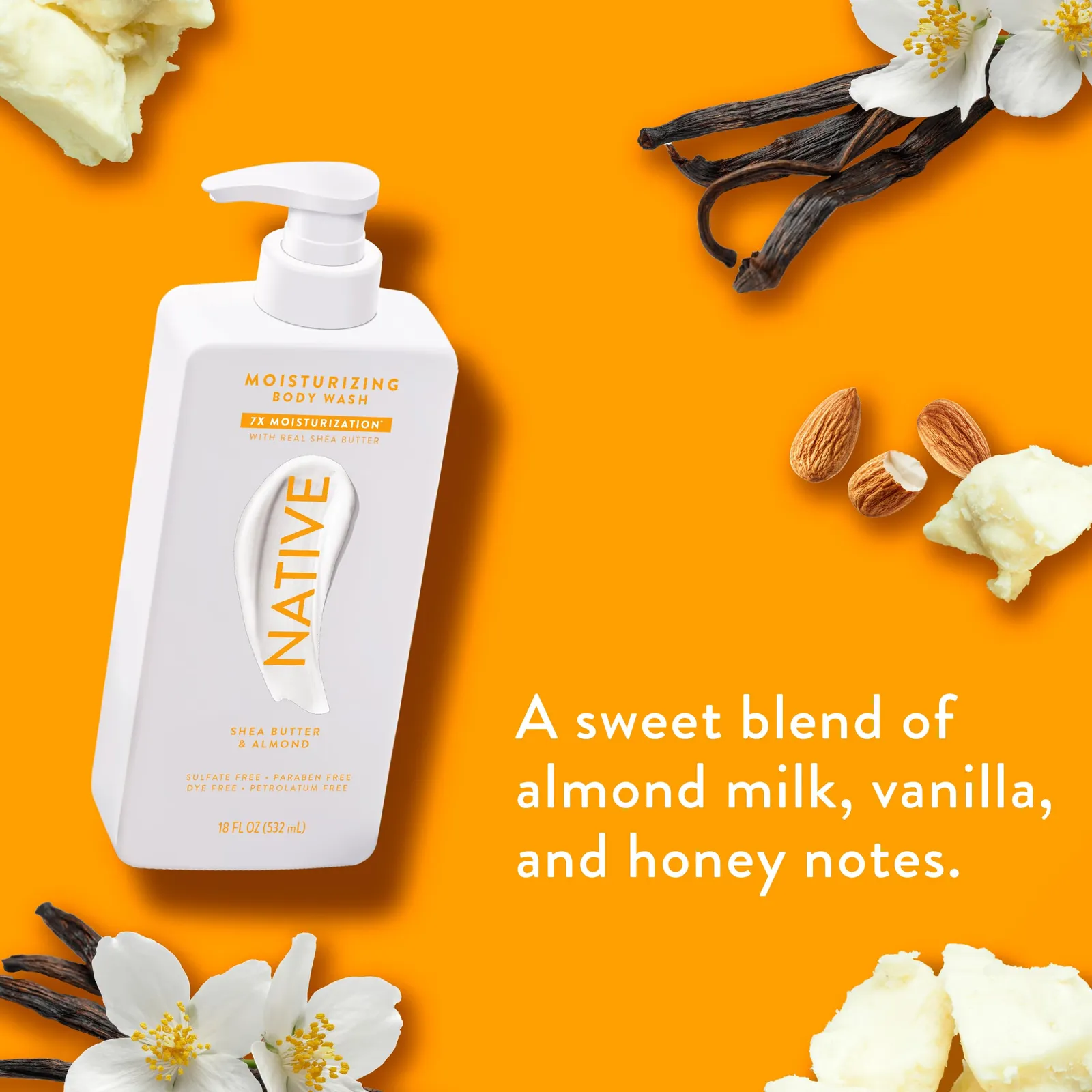 Shea Butter & Almond Body Wash