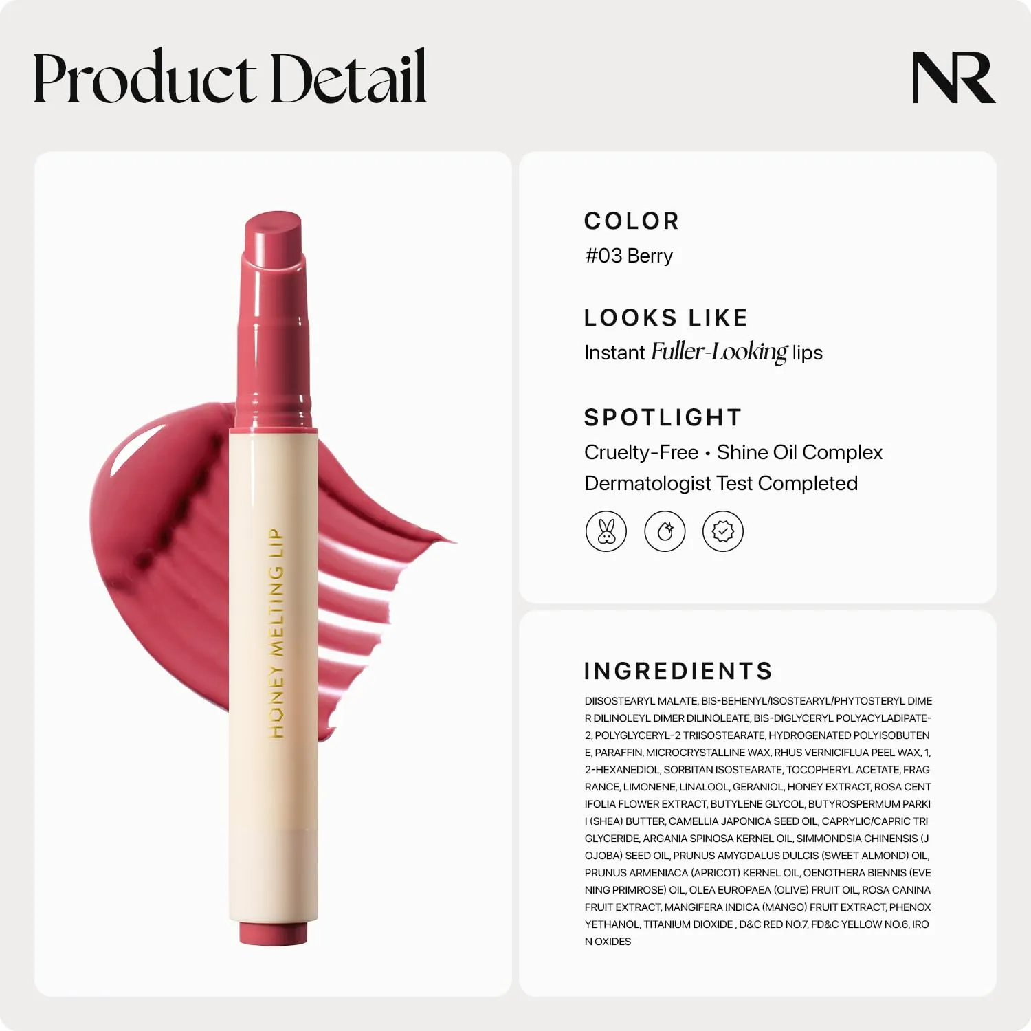 Berry Lip Melting Stick
