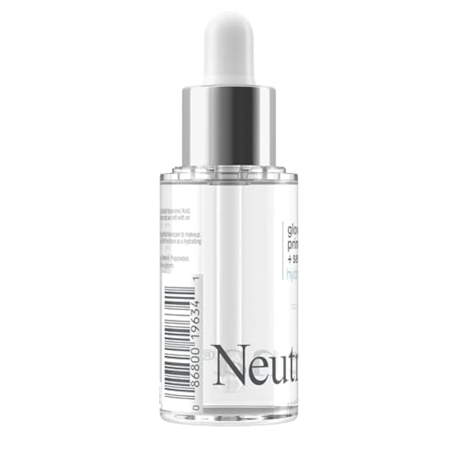 Hydro Boost Glow Booster Primer & Serum, Hydrating & Moisturizing Face Serum-to-Primer Hybrid, Infused with Purified Hyaluronic Acid & Designed to Instantly Hydrate, 1.0