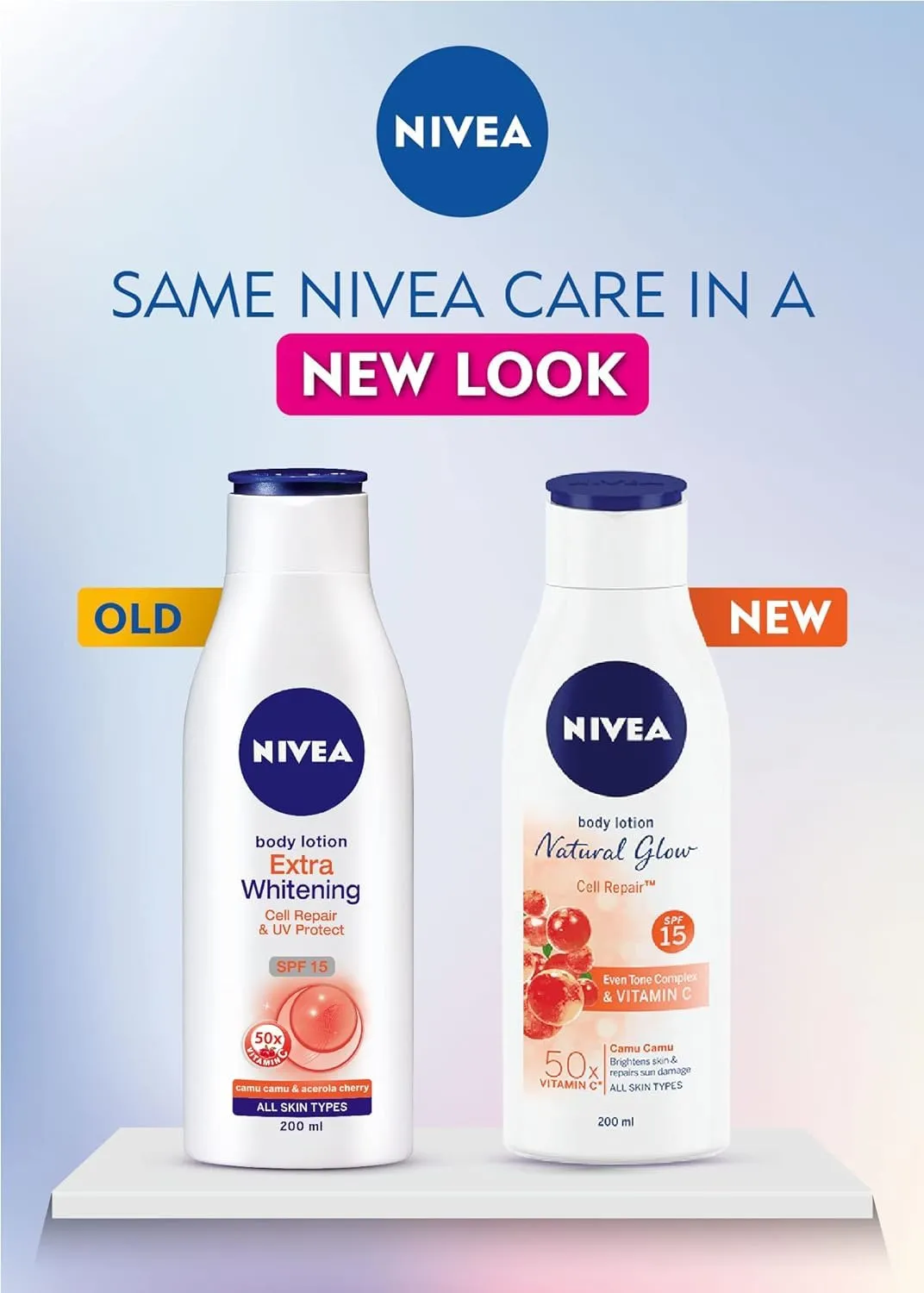 Nivea Natural Glow Body Lotion