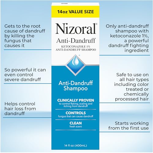 Anti-Dandruff Shampoo with 1% Ketoconazole