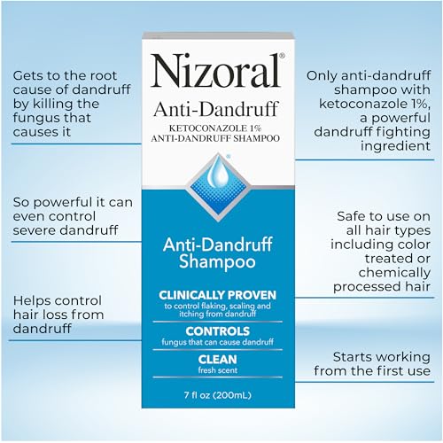 Anti-Dandruff Shampoo with 1% Ketoconazole, Fresh Scent