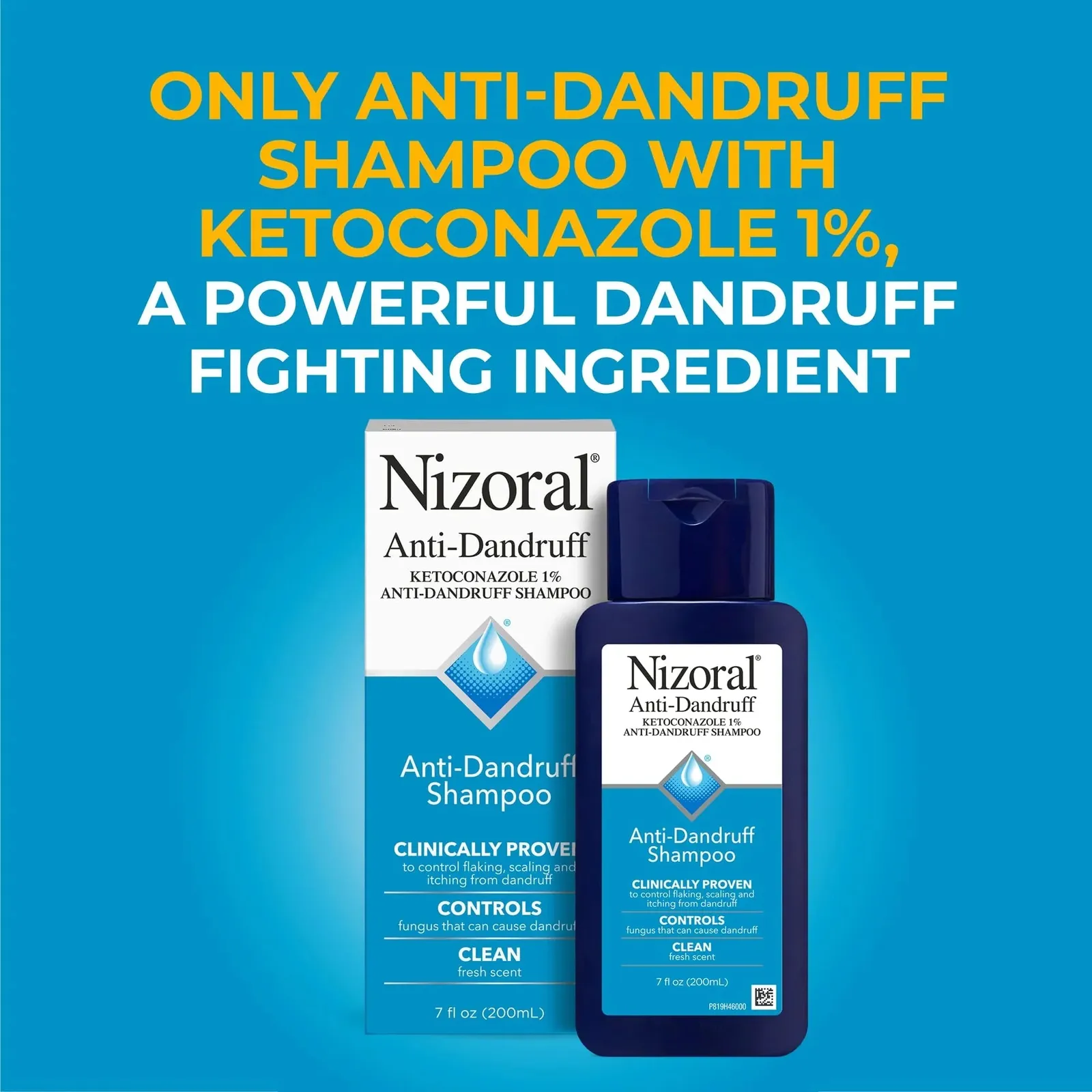 Anti-Dandruff Shampoo with 1% Ketoconazole, Fresh Scent