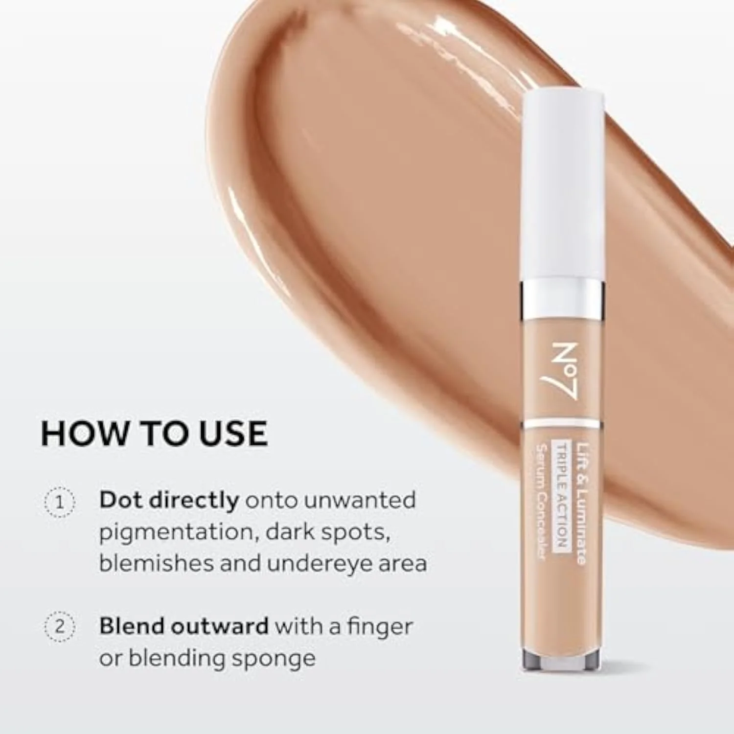 Lift & Luminate Triple Action Serum Concealer, Light, 8ml