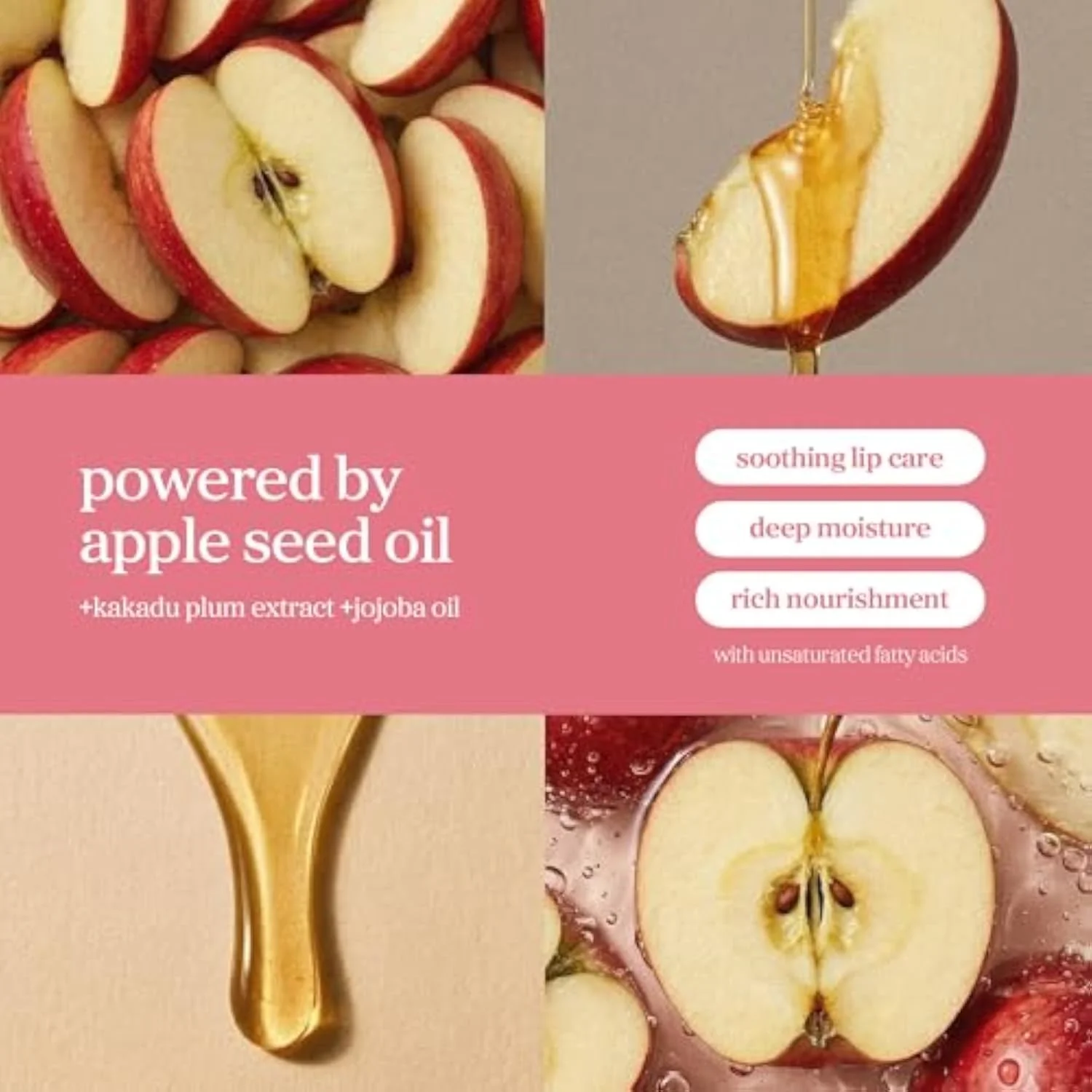Korean Lip Oil - Appleplum - Plumping & Hydrating Tinted Lip Gloss