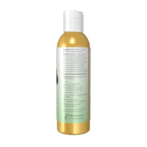 Solutions Organic Jojoba Oil (4 oz)