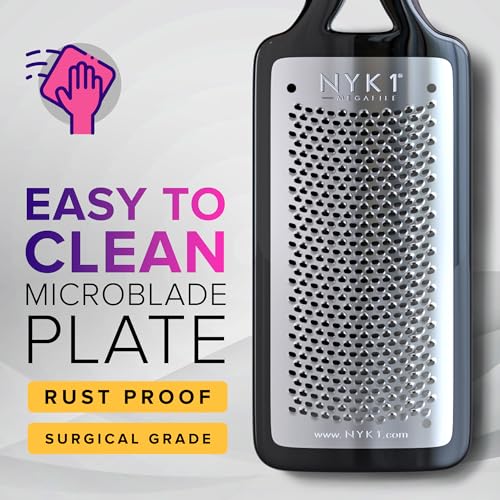 RUSTPROOF Foot File Callus Remover for Feet with Catcher | XL Size