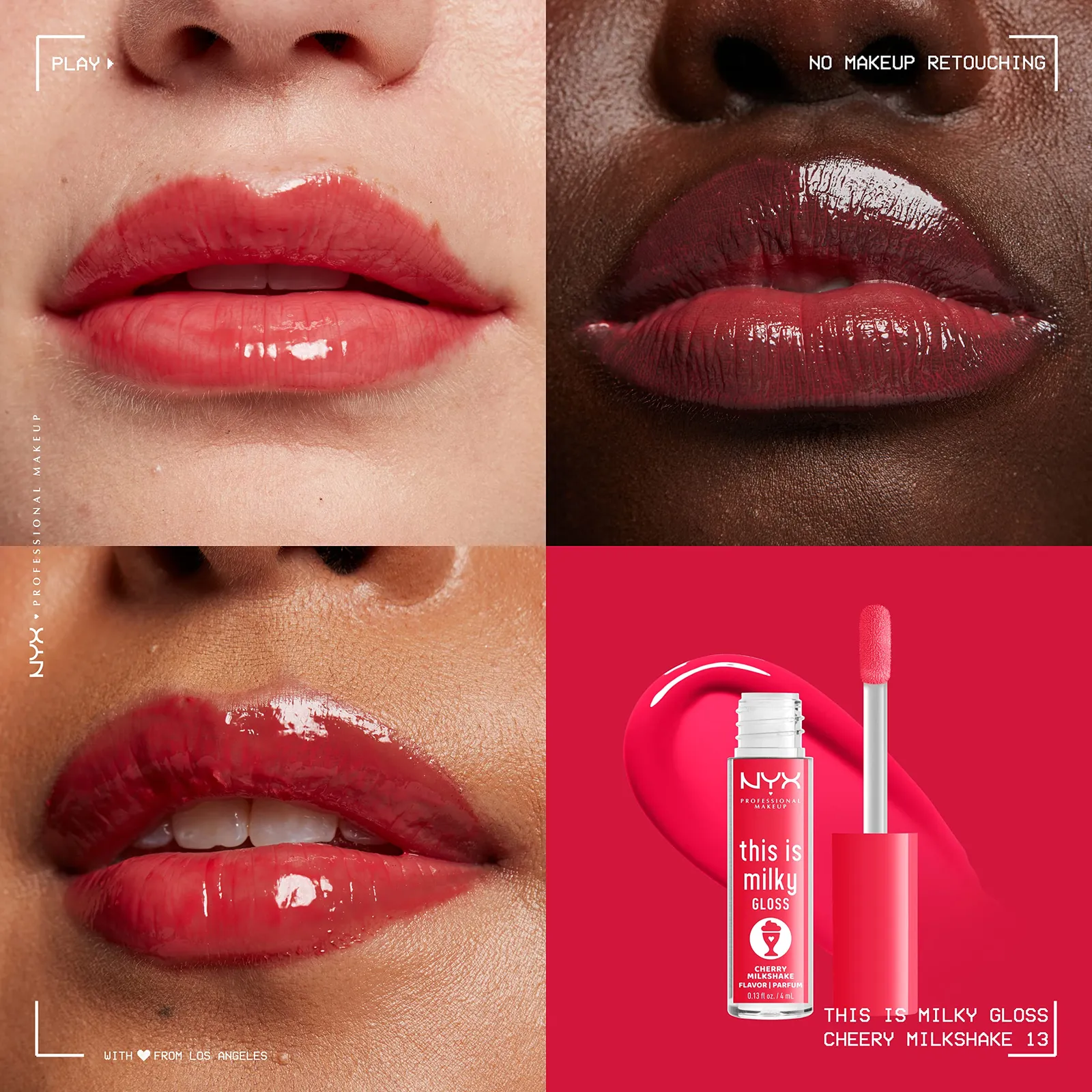 NYX Cherry Milkshake Lip Gloss