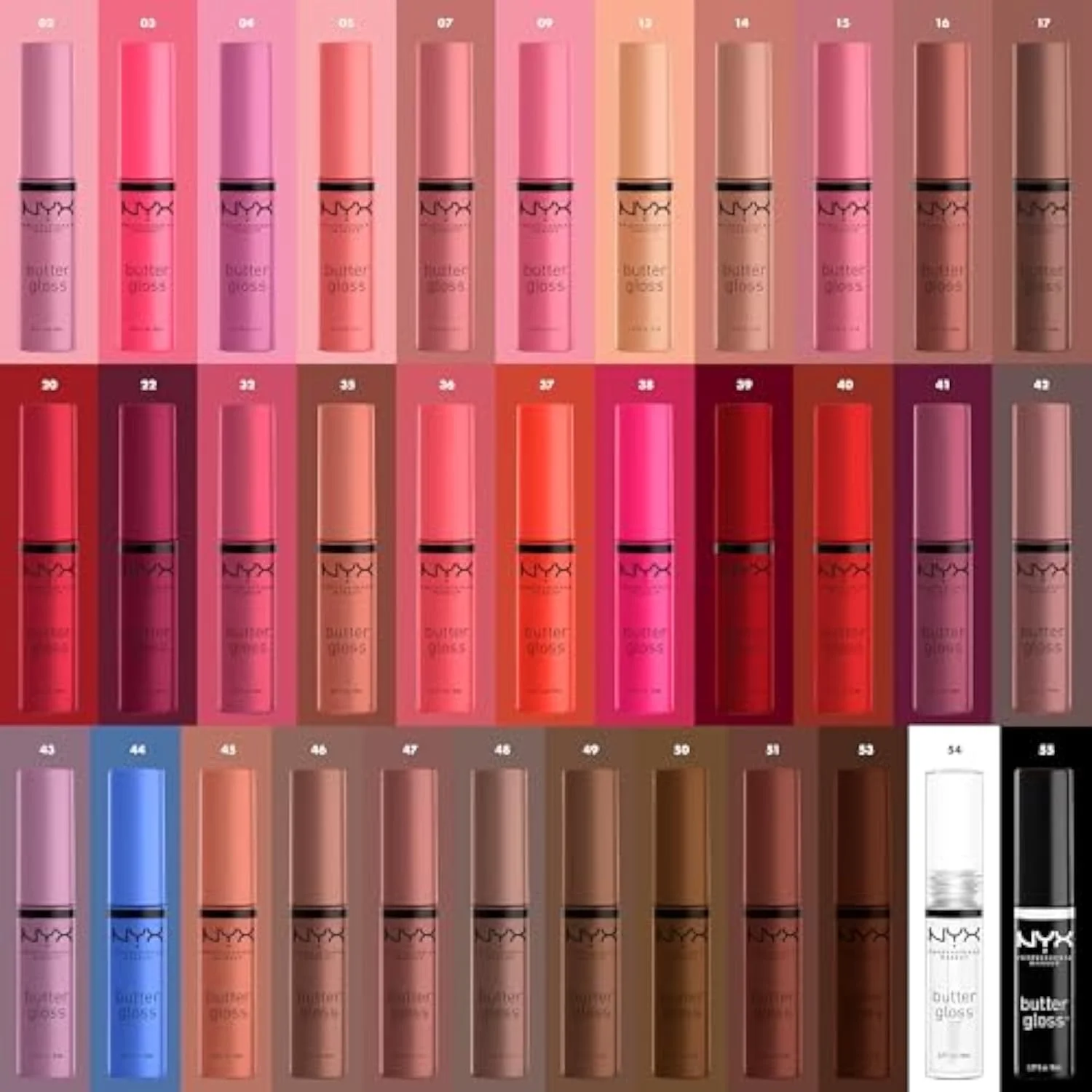 Butter Gloss, Non-Sticky Lip Gloss - Angel Food Cake (True Mauve)