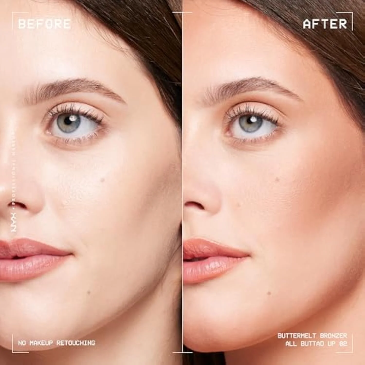Matte Buttermelt Bronzer, Longwear Face Makeup with Up to 12 Hours of Wear, Vegan Formula - All Butta'D Up (Light Medium Neutral)