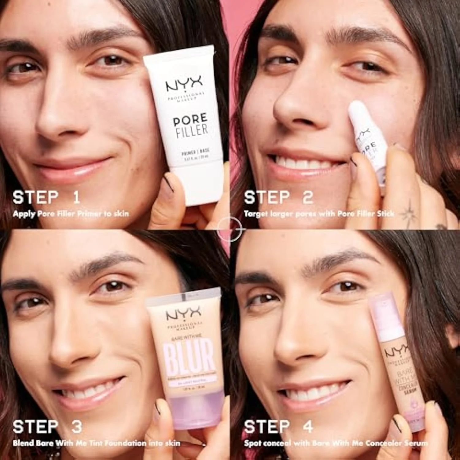 Pore Filler Blurring Primer, Vegan Face Primer