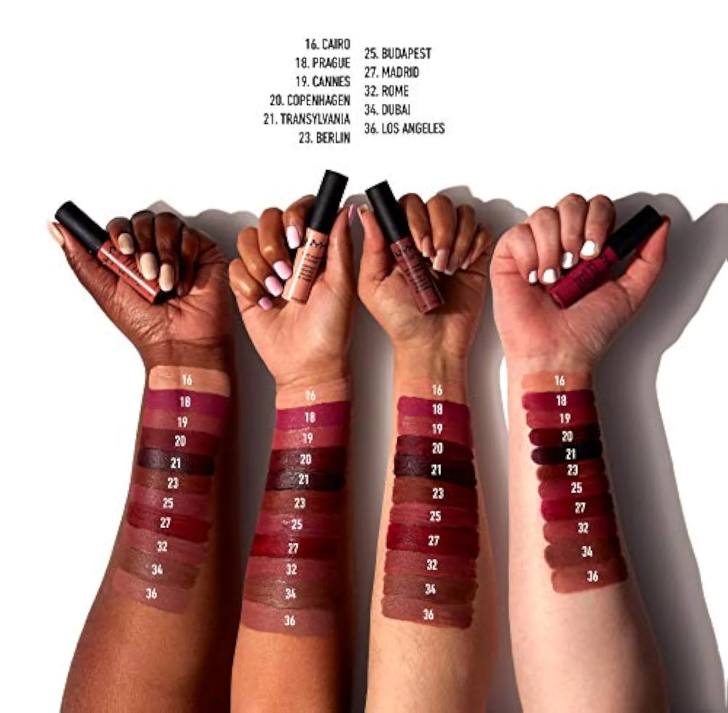 Soft Matte Lip Cream, Lightweight Liquid Lipstick - Cairo (Matte Pure Nude)
