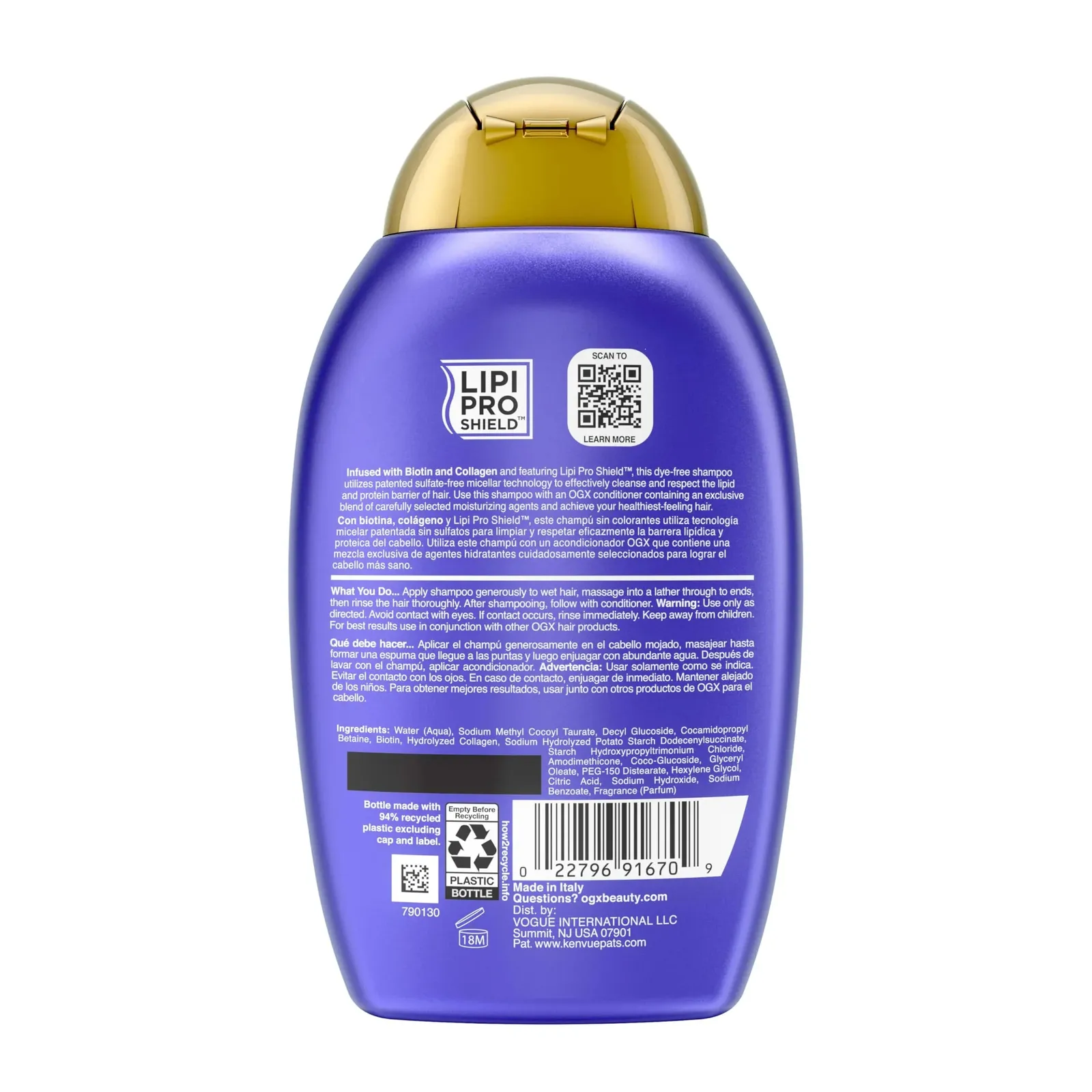 Biotin & Collagen Volumizing Shampoo