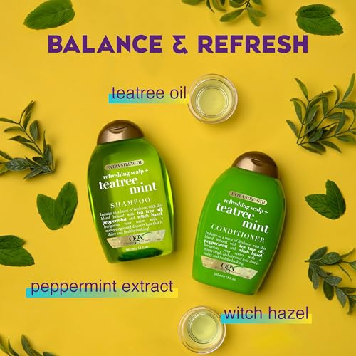 Extra Strength Hydrating Tea Tree Mint Shampoo dry scalp
