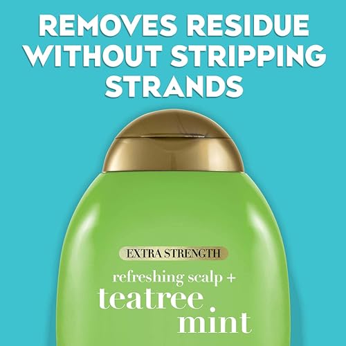 Extra Strength Hydrating Tea Tree Mint Shampoo dry scalp