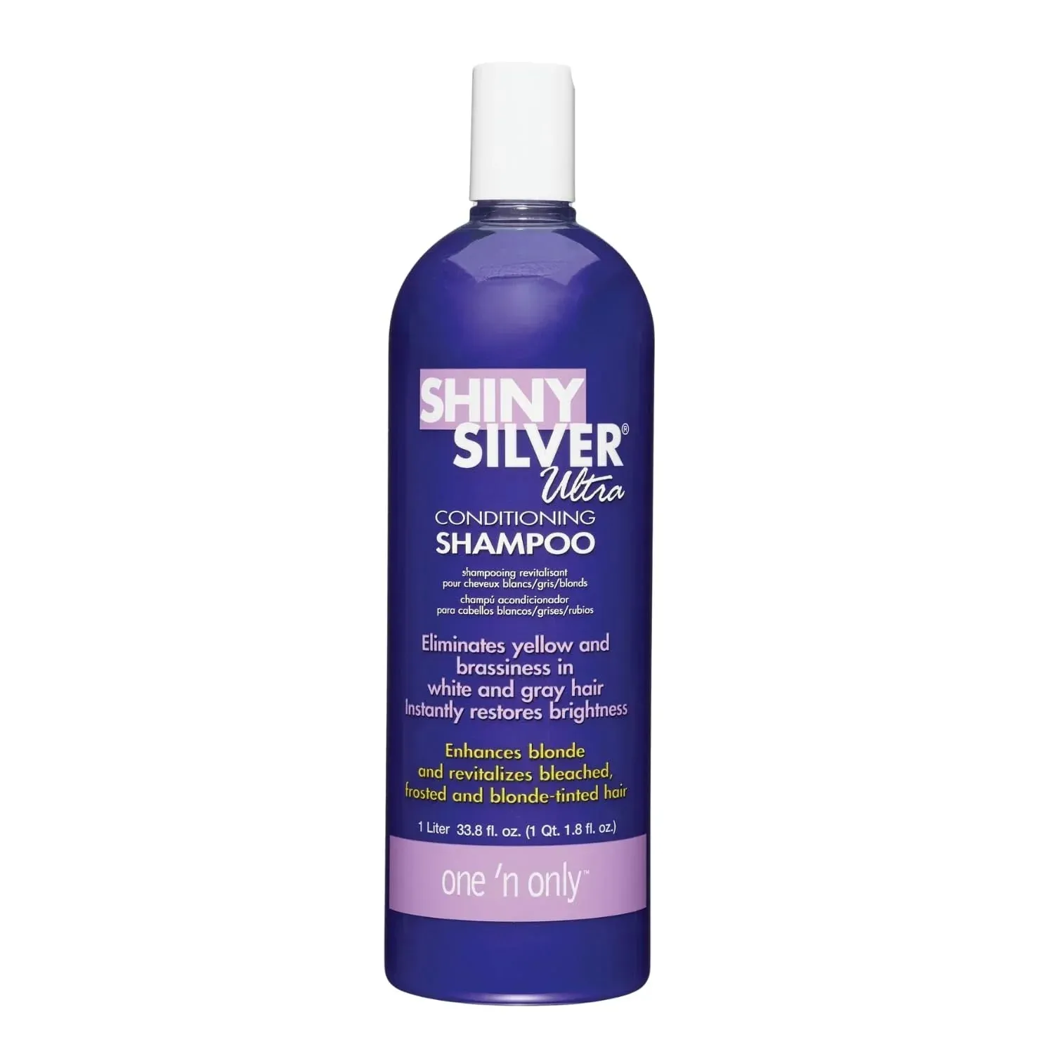 Shiny Silver Purple Shampoo