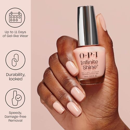 OPI Infiniste Shine Nail Polish Sugarlips on My Tips