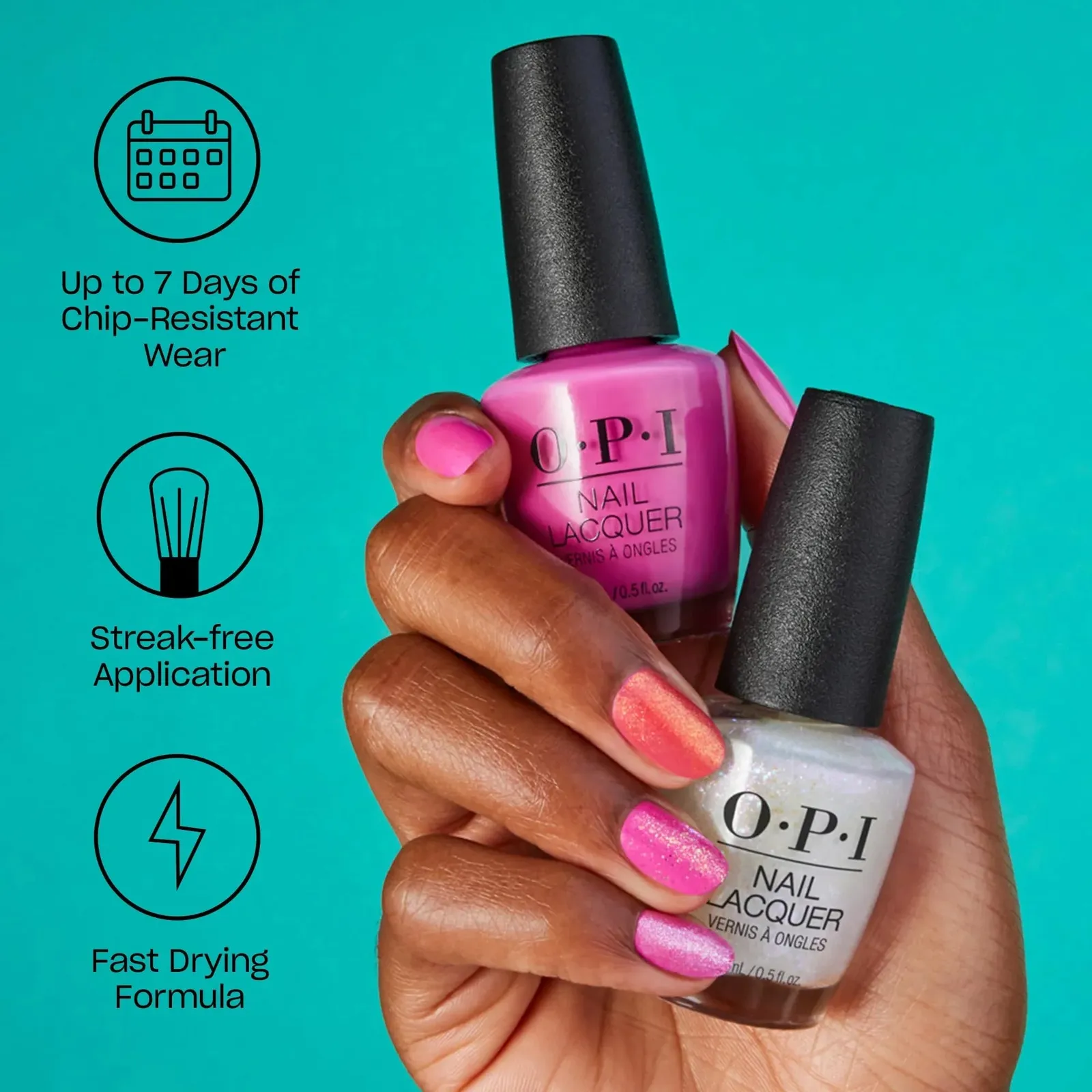 Nail Lacquer Black Cherry Chutney | Opaque Dark Red Pearl