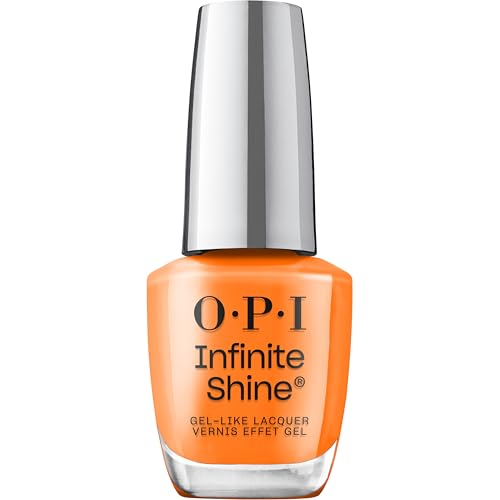 OPI Infiniste Shine Nail Polish Rollerbabe | Opaque Bright Orange Pumpkin