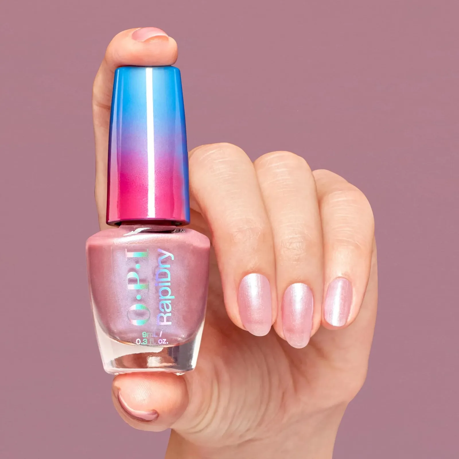 Opaque Soft Pink Pearl Nail Polish
