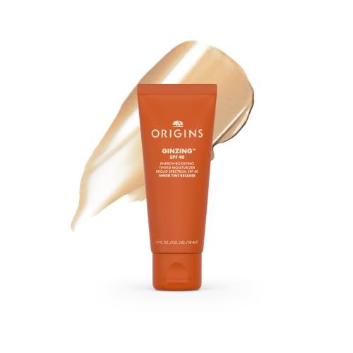 GinZing Energy-Boosting Tinted Moisturizer with SPF 40 | Hydrates & Perfects | Skin Tint w