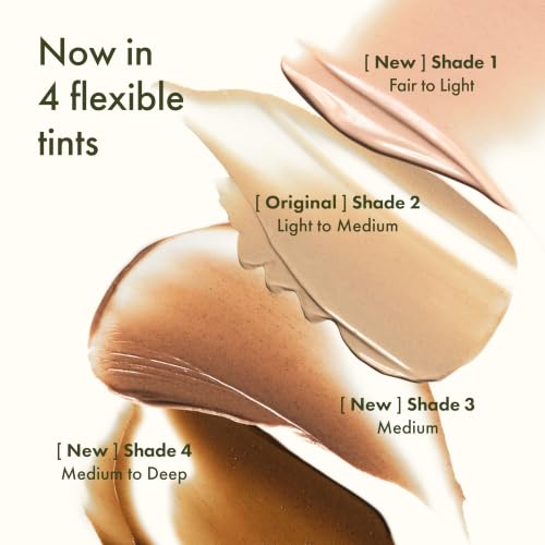 GinZing Energy-Boosting Tinted Moisturizer with SPF 40 | Hydrates & Perfects | Skin Tint w