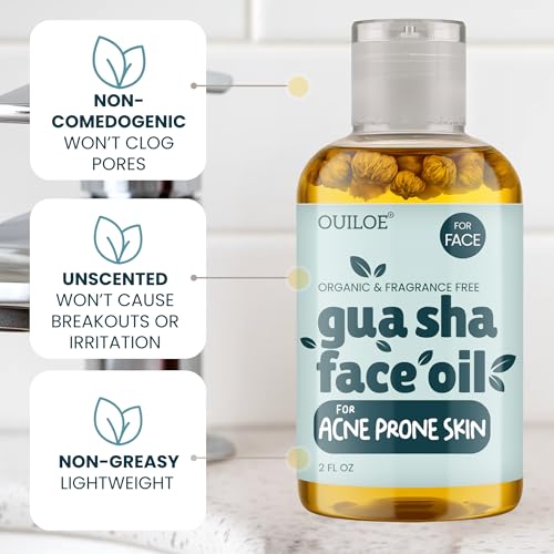 Gua Sha Oil for Acne-Prone Skin