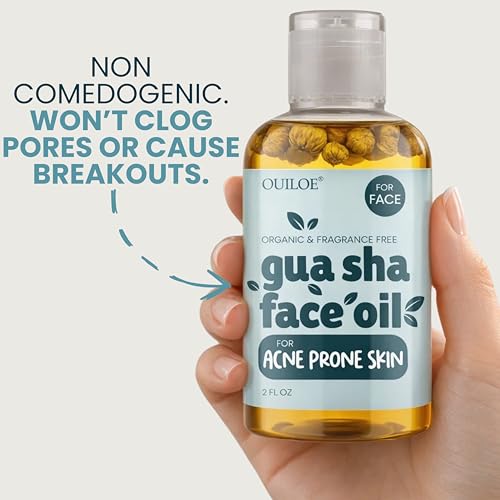Gua Sha Oil for Acne-Prone Skin