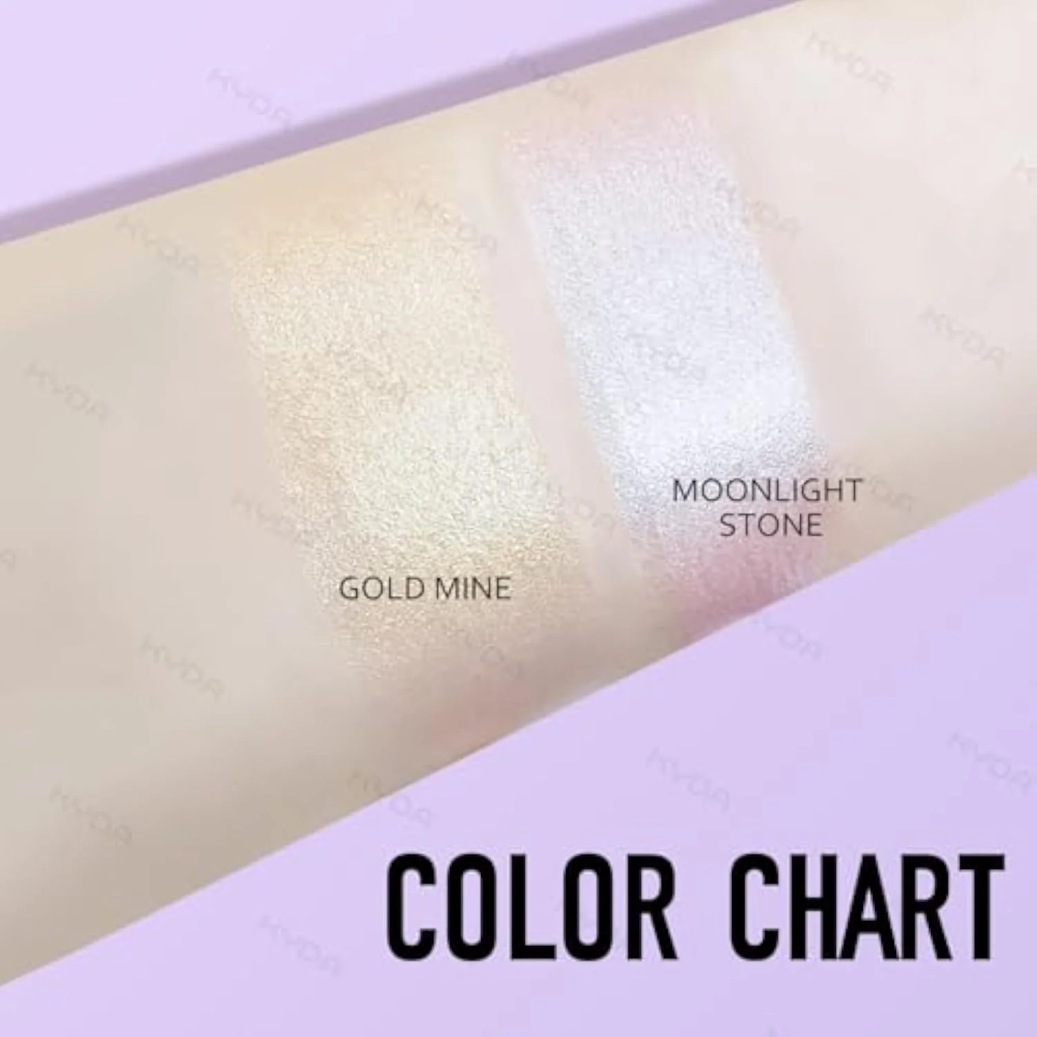 2 Colors Highlighter Stick, Shimmer Glow Cream Highlighter for Face & Body, Subtle Shimmer Face Illuminator, Buildable, Blendable, Smooth Hydrating Radiance Balm, for All Sk