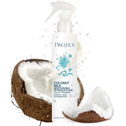 Coconut Milk Hair Detangler Spray – Leave-In Conditioning Elixir for Tangle-Free Hair – In