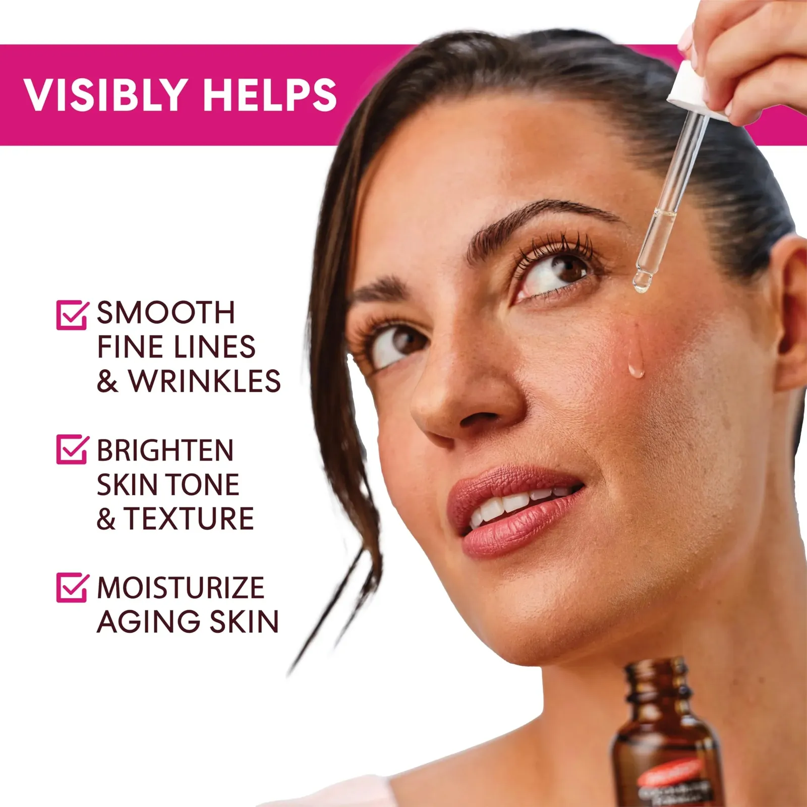 Cocoa Butter Formula Moisturizing Skin Therapy Oil for Face