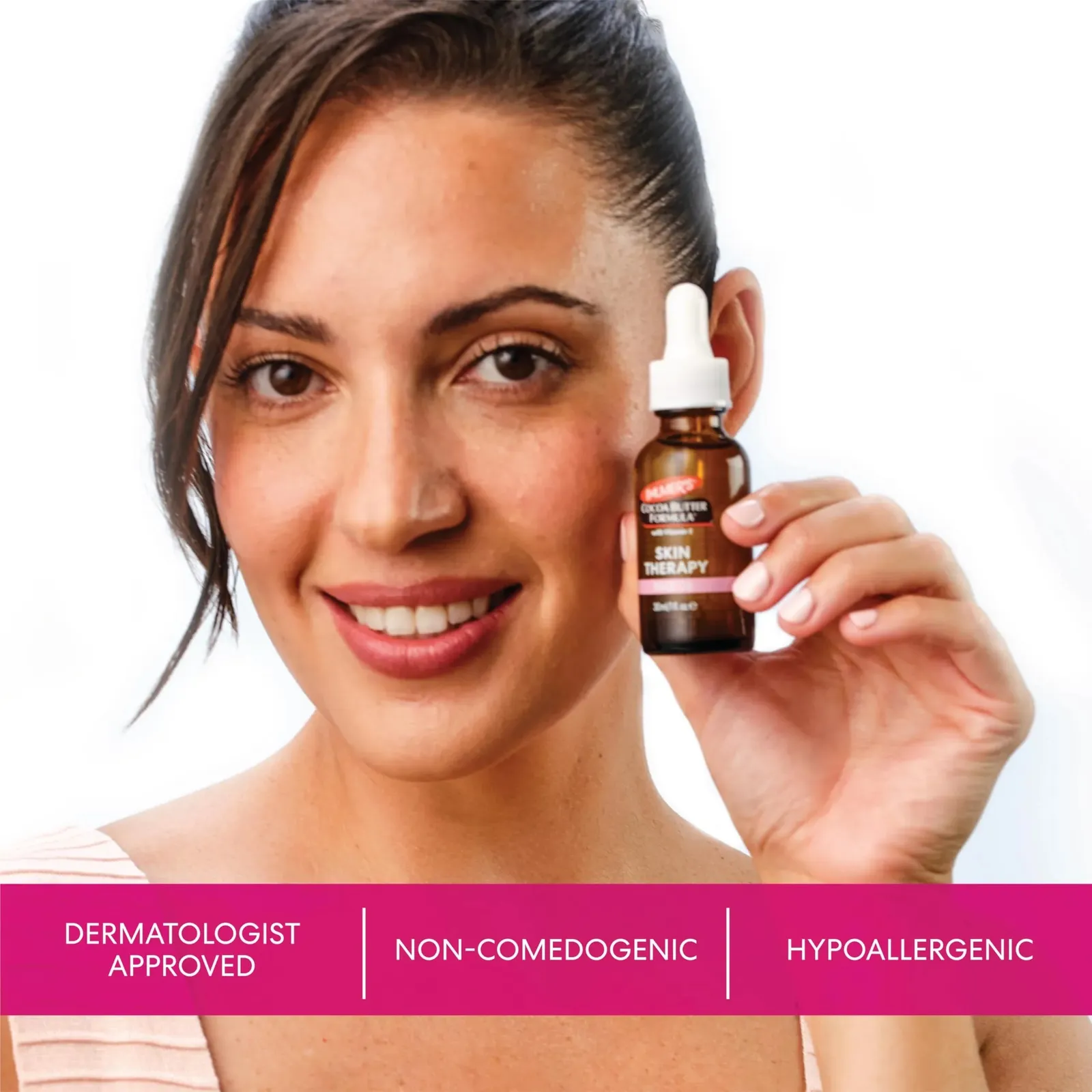 Cocoa Butter Formula Moisturizing Skin Therapy Oil for Face