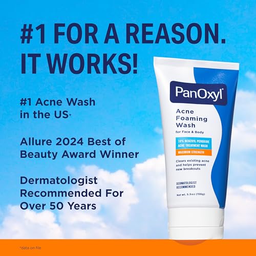 10% Benzoyl Peroxide Acne Foaming Wash