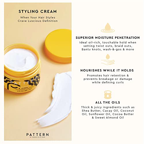 Beauty by Tracee Ellis Ross Styling Cream 15 fl oz - Hold & Definition for Curly Hair 3b-4