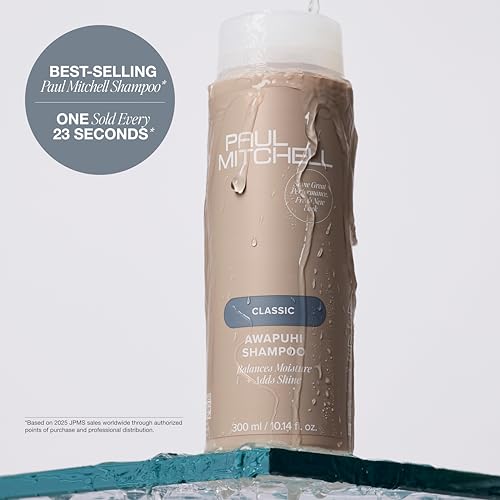 Awapuhi Shampoo, Balances Moisture + Adds Shine, For All Hair Types, Especially Fine + Sta