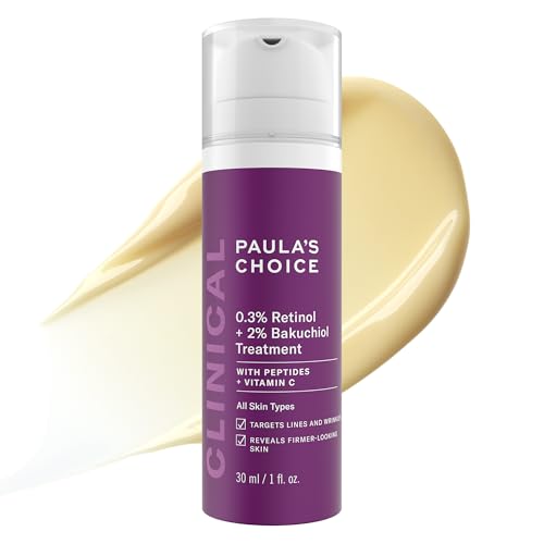 CLINICAL 0.3% Retinol + 2% Bakuchiol Face Serum