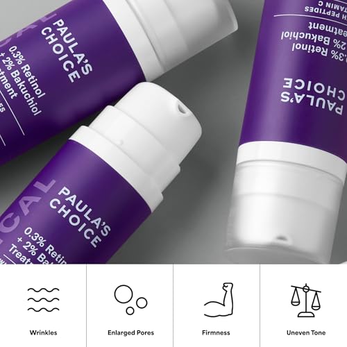 CLINICAL 0.3% Retinol + 2% Bakuchiol Face Serum