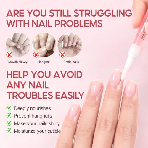 16Pcs Cuticle Oil Pen for Nail Care