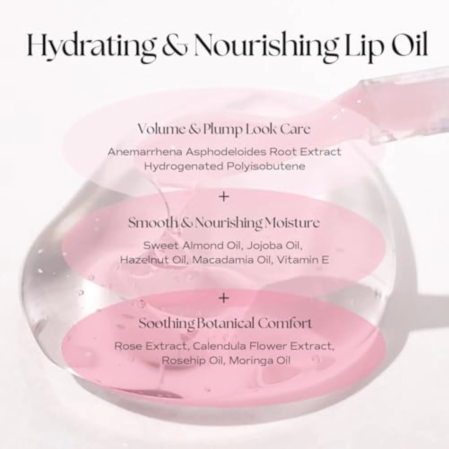 Lip Oil Super Volume 0.10 Oz | Plumping, Moisturizing, Glass Lips, Plump Lip Oil with Herbal Ingredients, Revitalizing, Volumizing, Nourishing Lips, Non-sticky, Non-artifi