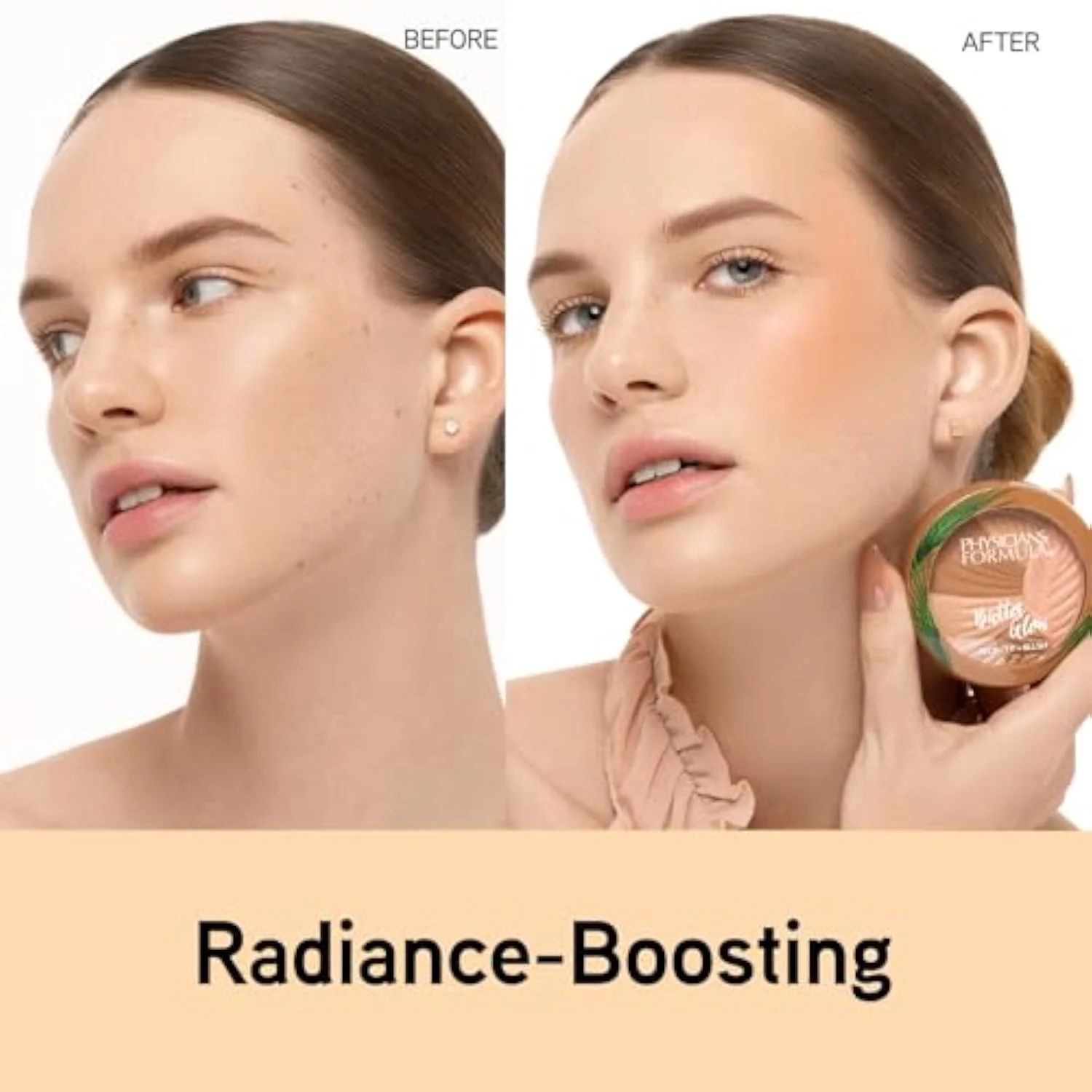 Butter Glow Bronzer + Blush, Ultra Creamy 2-in-1 Formula, Illuminating & Moisturizing Butter Blend - Healthy Glow