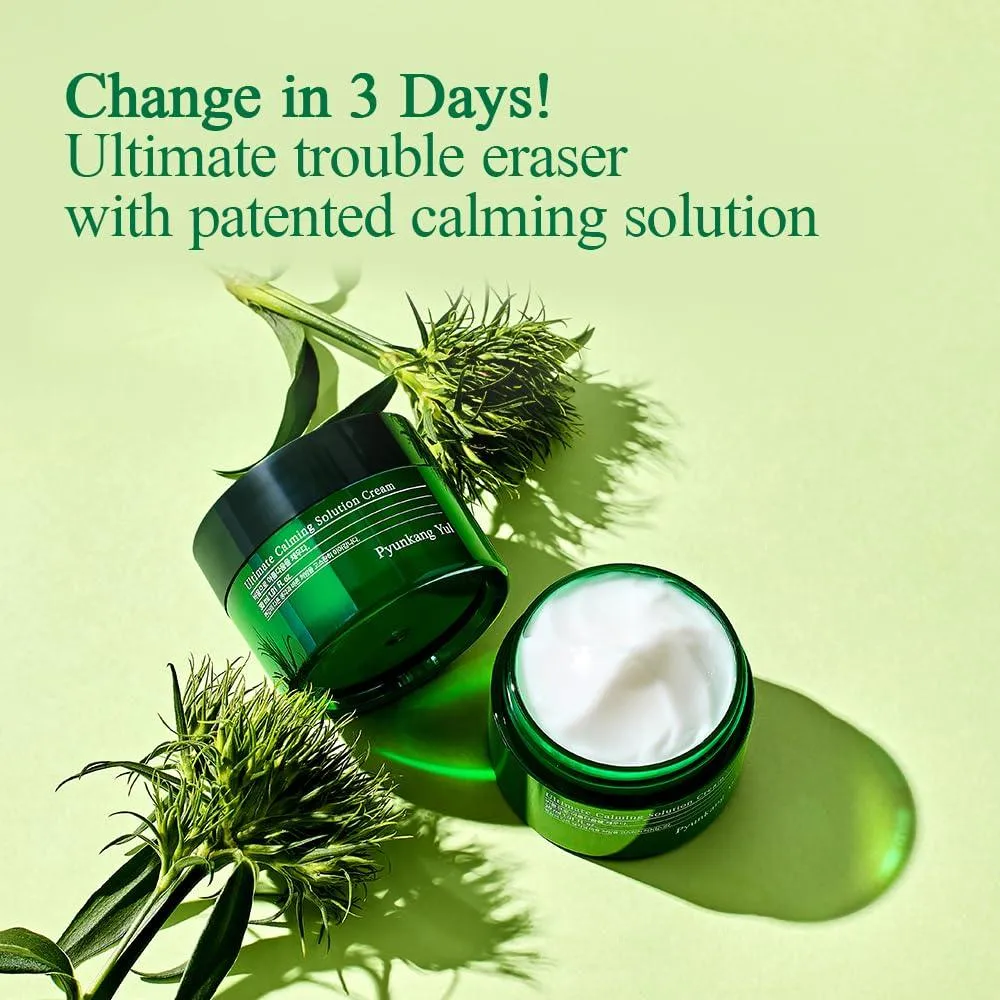 Ultimate Calming Solution Cream for Sensitive Skin - Calms & Soothes Redness with Cica & Tea Tree