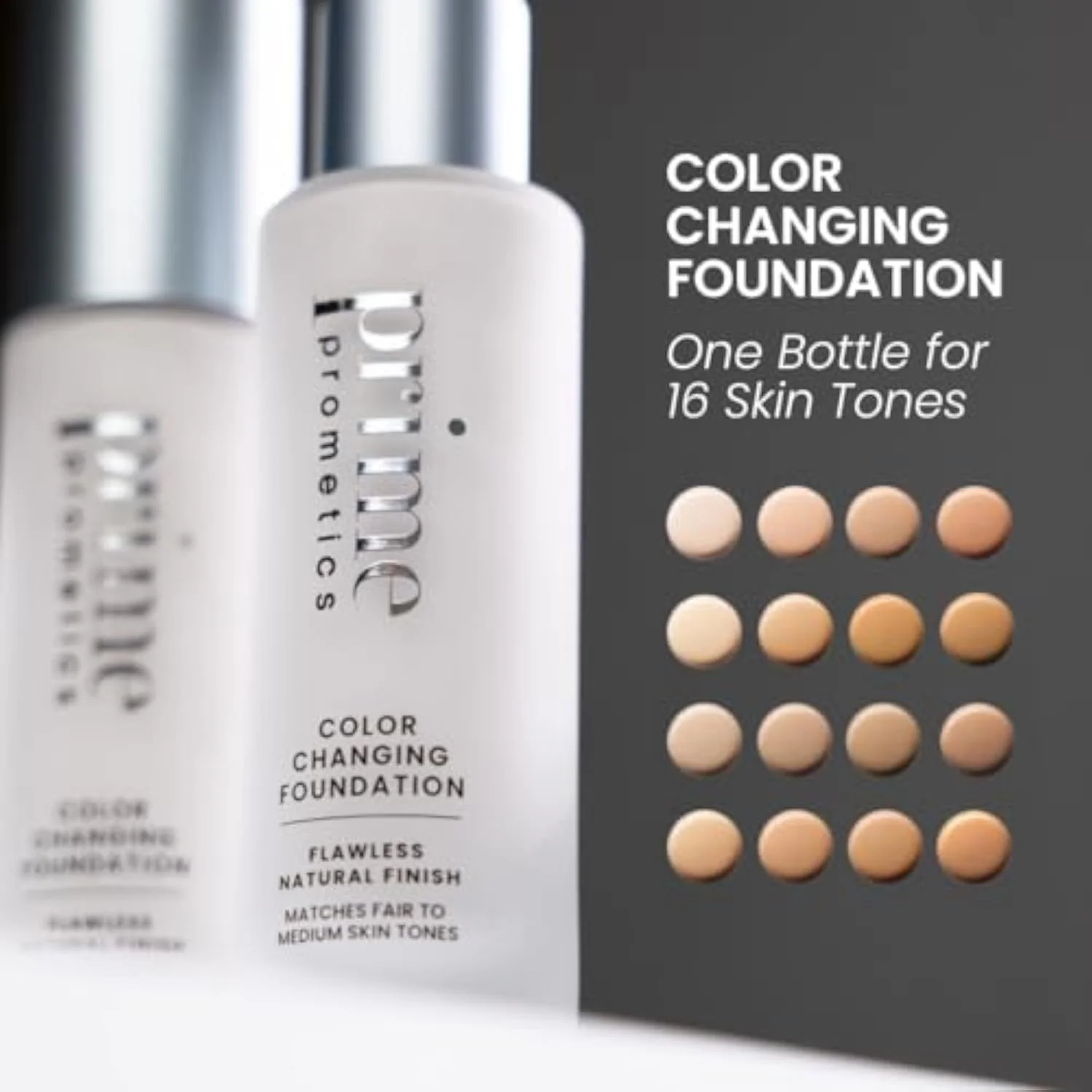 Prime Prometics Color Changing Foundation for Mature Women