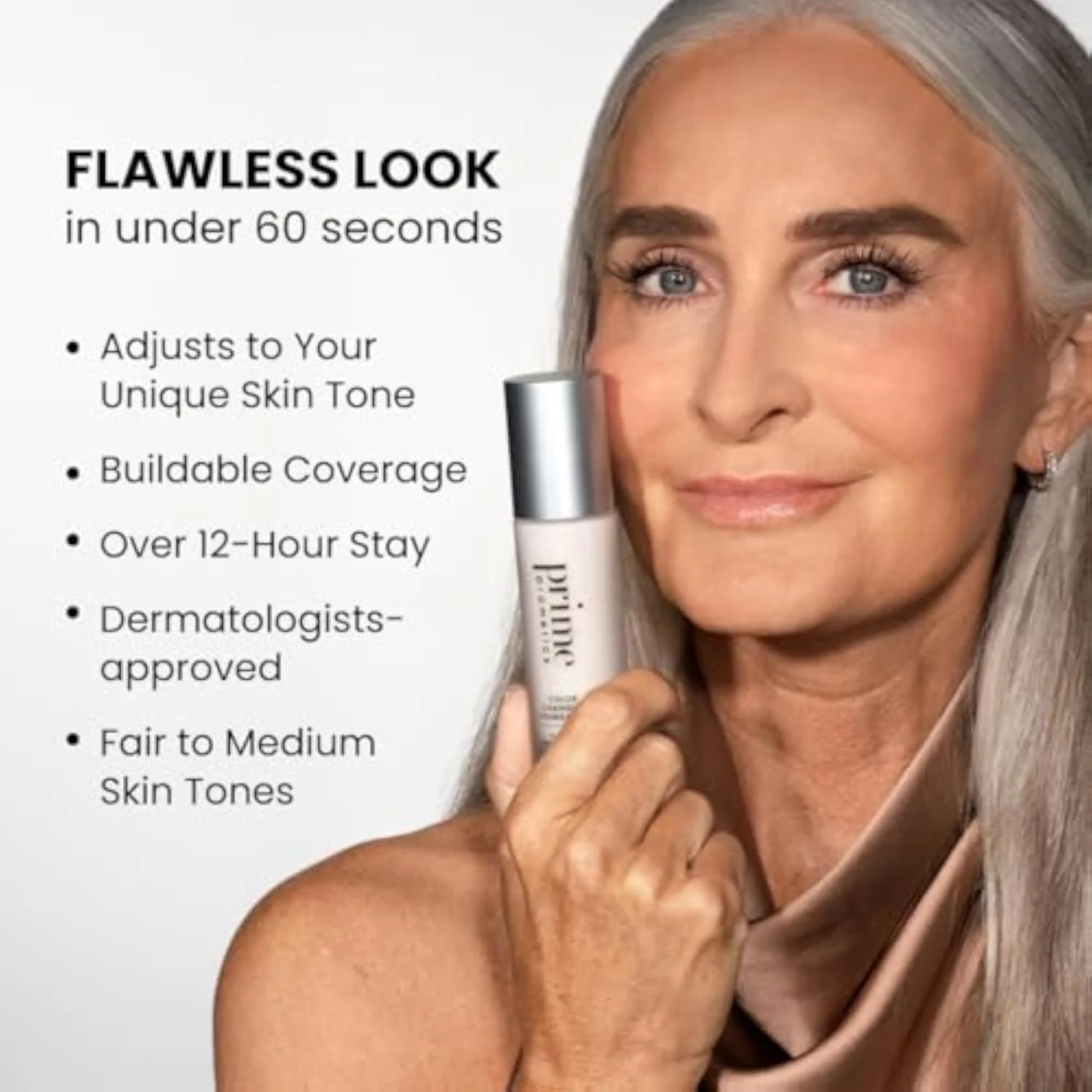 Prime Prometics Color Changing Foundation for Mature Women