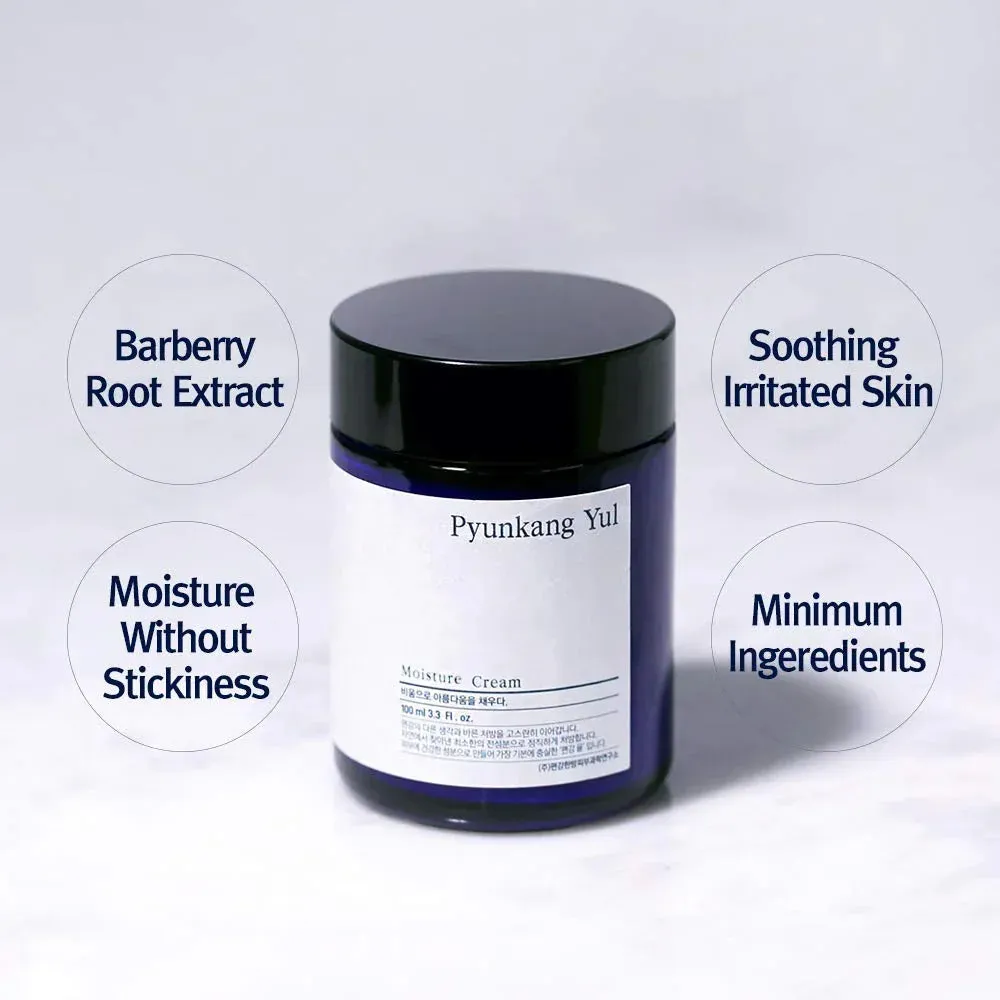 Moisture Cream - Facial Moisturizer Shea Butter, Jojoba Oil 3.4 Fl oz