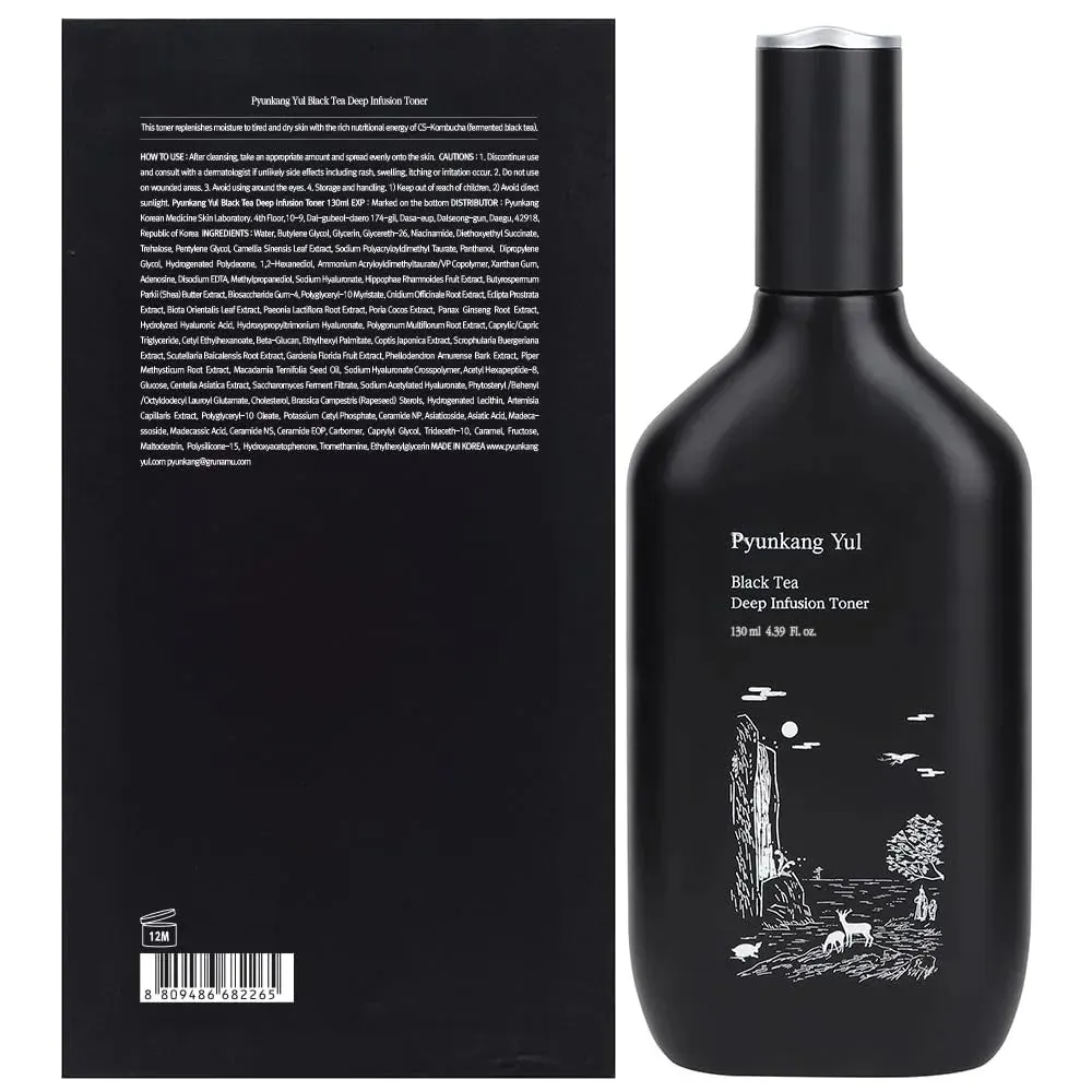 PKY Black Tea Deep Infusion Toner for Anti-Aging