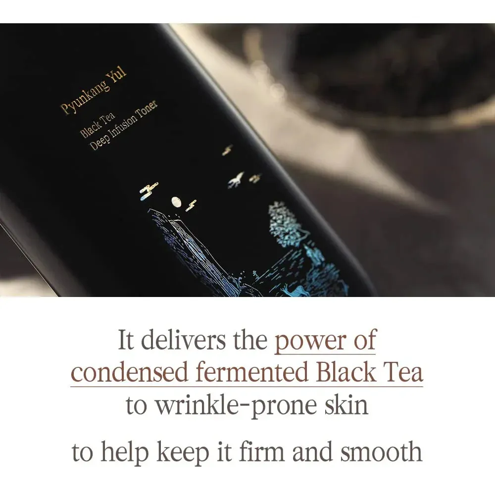 PKY Black Tea Deep Infusion Toner for Anti-Aging